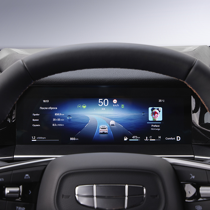 Цифровая приборная панель