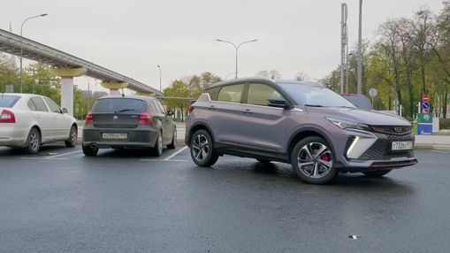 Автоматическая парковка - Geely Coolray