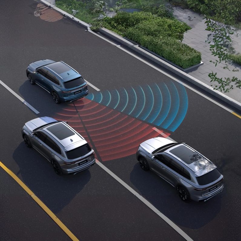 Мониторинг слепых зон**