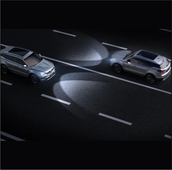 Система автоматического управления дальним светом