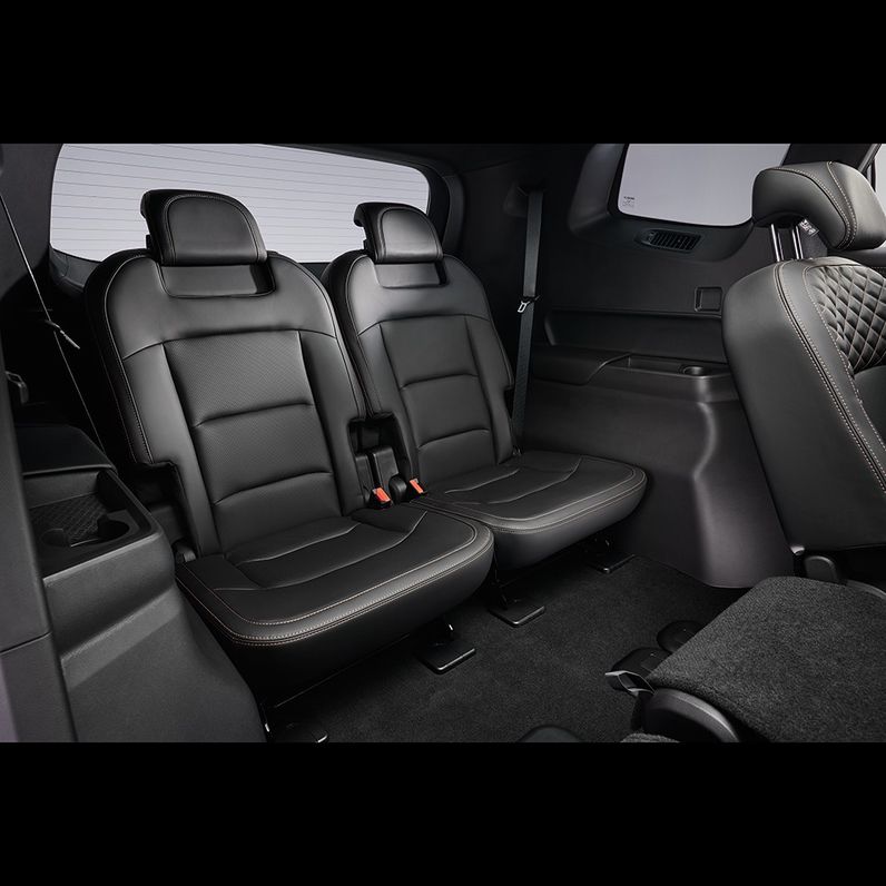 Просторный третий ряд сидений